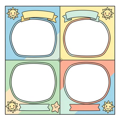 Szablon gazetki A4 (składana)