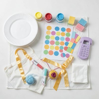 Zestaw materiałów - podkładka przygotowania