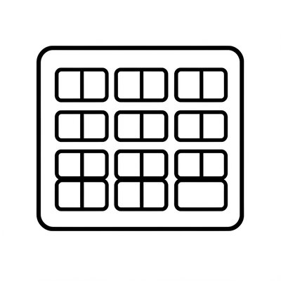 Szablon do kolorowania — ekran pikselowy