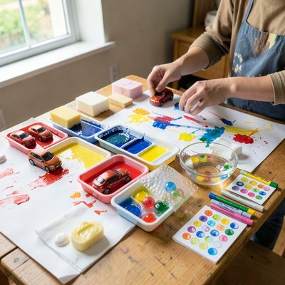 Fotorealistyczne ujęcie stanowisk — przygotowanie