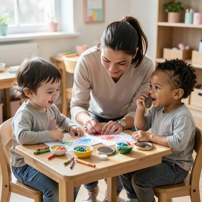 Scena zajęć — ilustracja pokazowa