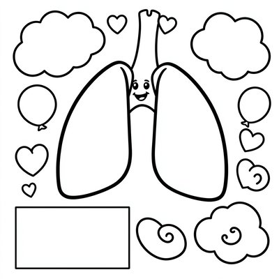 Kolorowanka 'Mój oddechowy obraz'