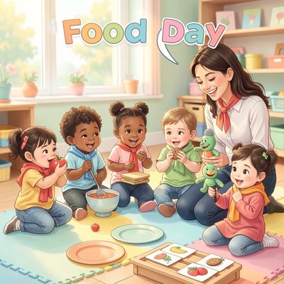 Scena zajęć — Dzieci teatru jedzenia