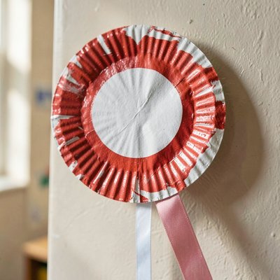 Gotowy kotylion — zbliżenie