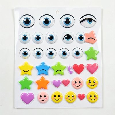 Arkusz naklejek dekoracyjnych