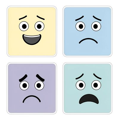 Karty emocji — twarze do rozmowy