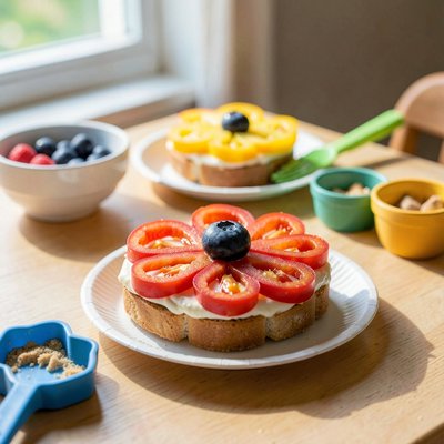 Fotografia realistyczna — Gotowe kanapki i bukieciki