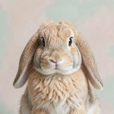 Portret królika (zdjęcie/ilustracja)