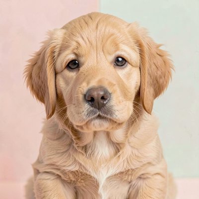 Portret przyjaznego pieska (zdjęcie/ilustracja)