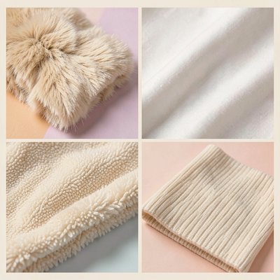 Materiały sensoryczne — zbliżenia faktur