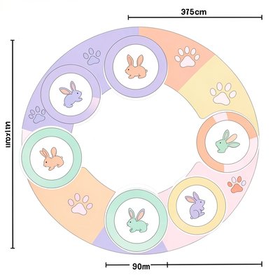 Ślady króliczka — znakowanie ścieżki do skoków