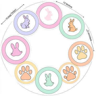 Ślady króliczka — znakowanie ścieżki do skoków