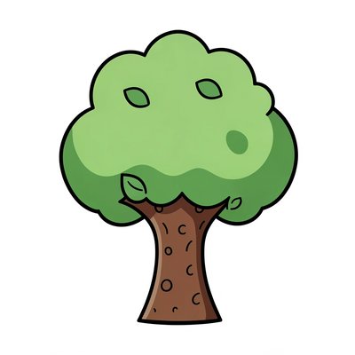 Prosty obrazek — Drzewo