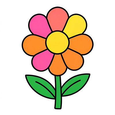 Prosty obrazek — Kwiat