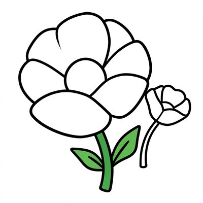 Kolorowanka: Mak dla Weterana