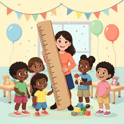 Plakat: Moje pierwsze miarki