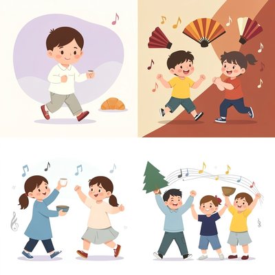 Obrazki muzyczne — nastroje taneczne (Francja / Hiszpania / Skandynawia)