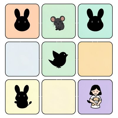 Karty ról — proste obrazki