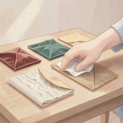 Stacja: Poczta — koperty dotykowe