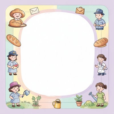 Szablon laurki — front z miejscem do rysowania