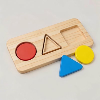 Plansza do dopasowywania kształtów (z otworami)