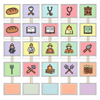 Projekt chorągiewek do wydruku