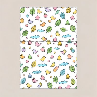 Szablon do ozdobienia tuby