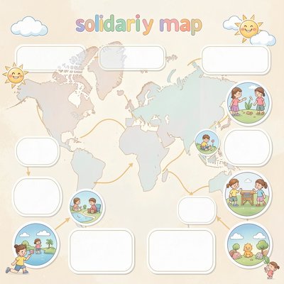 Tło do „Mapy solidarności” — szablon