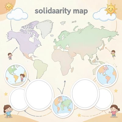 Tło do „Mapy solidarności” — szablon
