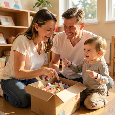 Galeria i pochwała — prezentacja skrzynki rodzicom