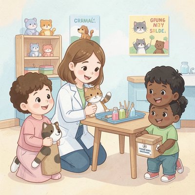 Okładka zajęć — Mały weterynarz