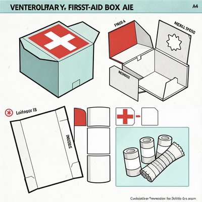 Prosta apteczka weterynarza — składniki i złożony model