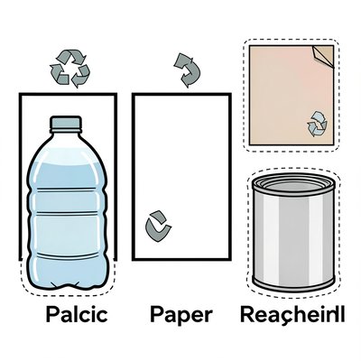 Szablon – Małe Centrum Recyklingu (do wycinania/oznakowania)