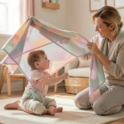 Powolne ruchy z chustkami