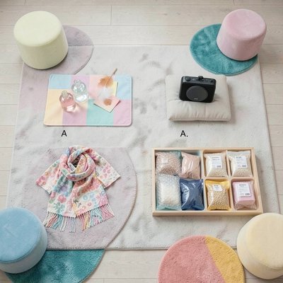 Plan stacji sensorycznych — widok z góry