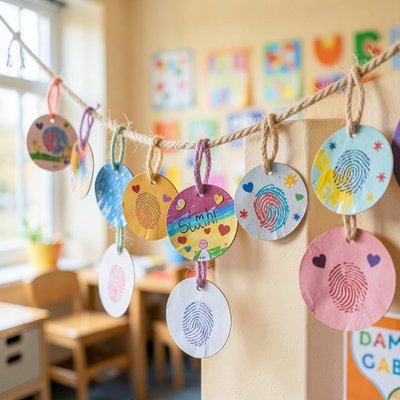 Medale powieszone — dekoracja klasy