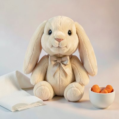 Maskotka — królik (zdjęcie)