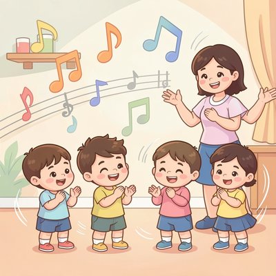 Wizual: Piosenka pożegnalna — rytm i klaskanie