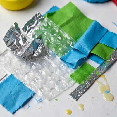 Materiały sensoryczne — faktury i detale