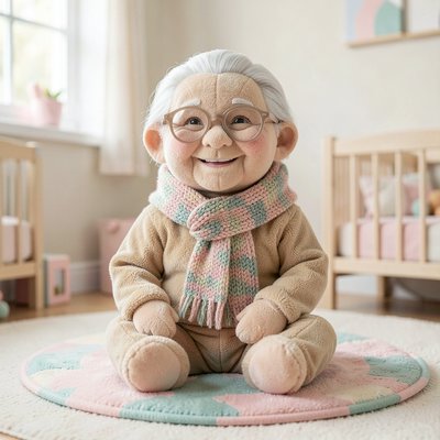 Maskotka "Babcia/Dziadek" — symbol dnia