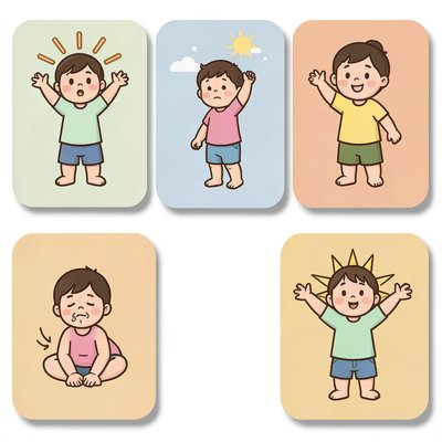 Karty ruchu: Promienie słońca