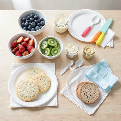 Fotografia materiałów i stanowiska pracy