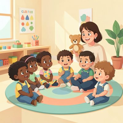 Okładka: Dzień Uczciwości — dzieci w kole