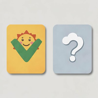 Tabliczki wyboru: symbol Prawda i symbol Inaczej