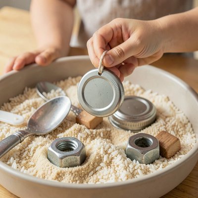 Stacja A: Magnetyczne łowienie