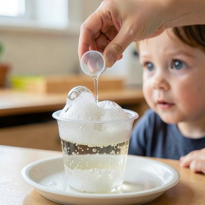 Stacja B: Pieniąca się stal (eksperyment)