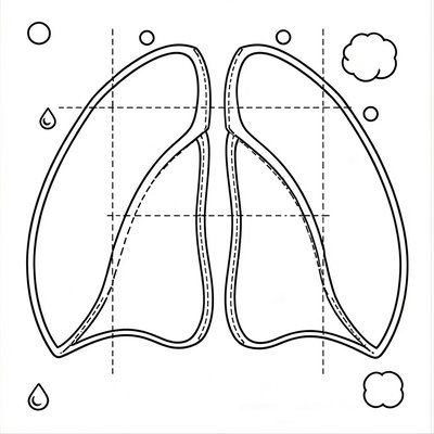 Szablon: Pół talerzyka — płuca