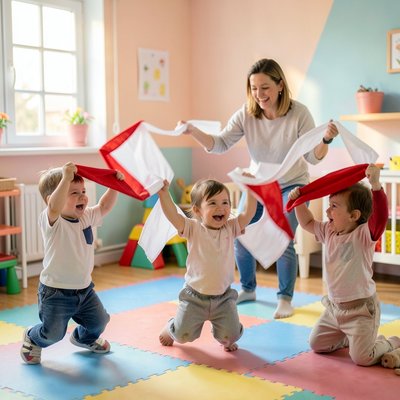 Muzyka i falowanie — Chusteczki biało-czerwone