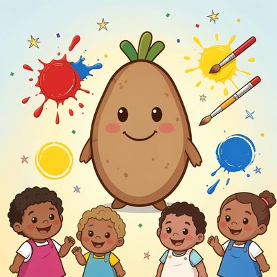 Plakat powitalny — Międzynarodowy Dzień Ziemniaka