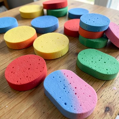 Piankowe przyciski - zestaw